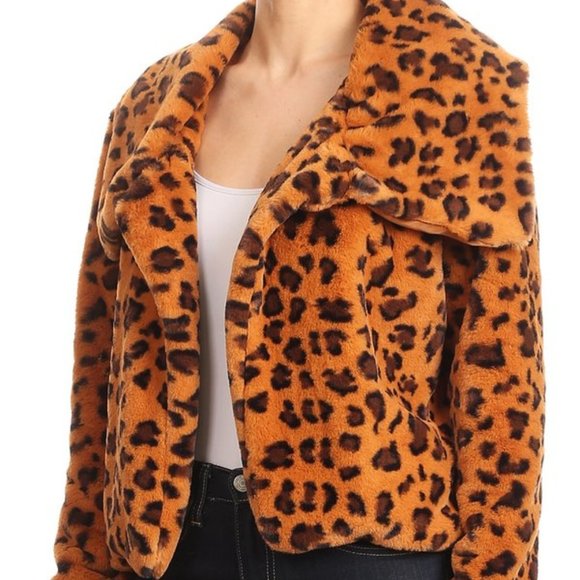 SOLD OUT LEOPARD PRINT JACKET - Picture 6 of 6